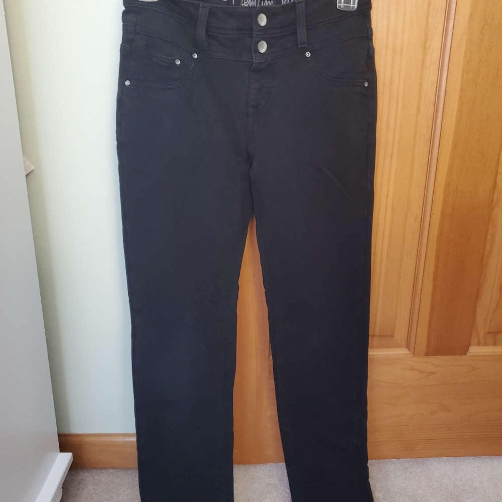 Black jeggings